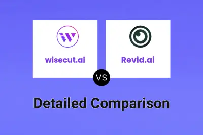 wisecut.ai vs Revid.ai Detailed comparison features, price