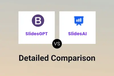 SlidesGPT vs SlidesAI Detailed comparison features, price