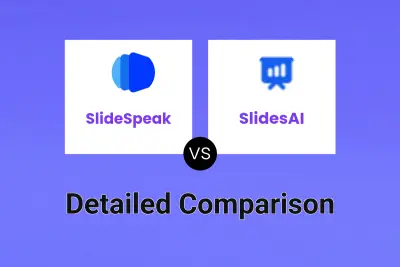 SlideSpeak vs SlidesAI Detailed comparison features, price