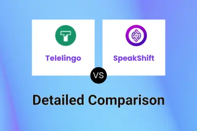 Telelingo vs SpeakShift Detailed comparison features, price