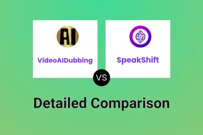 VideoAIDubbing vs SpeakShift Detailed comparison features, price