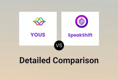 YOUS vs SpeakShift Detailed comparison features, price