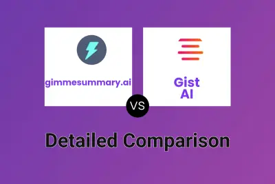 gimmesummary.ai vs Gist AI Detailed comparison features, price