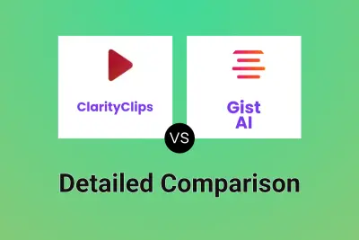 ClarityClips vs Gist AI Detailed comparison features, price