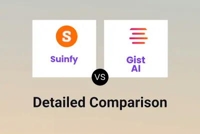 Suinfy vs Gist AI Detailed comparison features, price