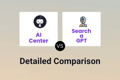 AI Center vs Search a GPT Detailed comparison features, price