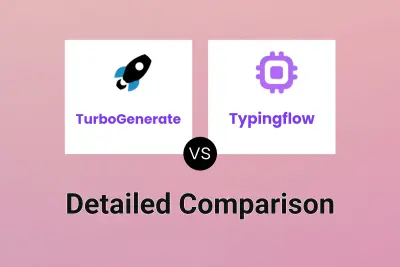 TurboGenerate vs Typingflow Detailed comparison features, price