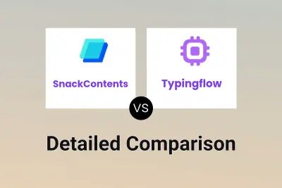 SnackContents vs Typingflow Detailed comparison features, price