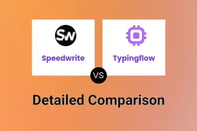 Speedwrite vs Typingflow Detailed comparison features, price