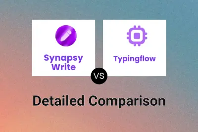 Synapsy Write vs Typingflow Detailed comparison features, price