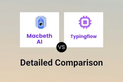 Macbeth AI vs Typingflow Detailed comparison features, price