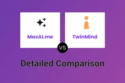 MaxAI.me vs TwinMind Detailed comparison features, price