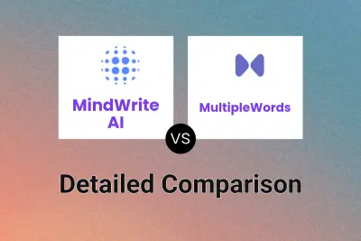 MindWrite AI vs MultipleWords Detailed comparison features, price