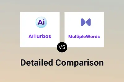 AITurbos vs MultipleWords Detailed comparison features, price