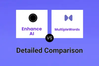 Enhance AI vs MultipleWords Detailed comparison features, price