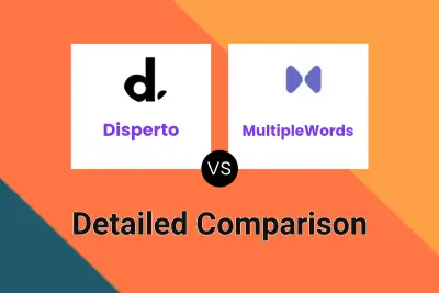 Disperto vs MultipleWords Detailed comparison features, price