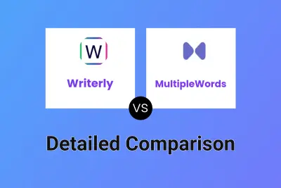 Writerly vs MultipleWords Detailed comparison features, price