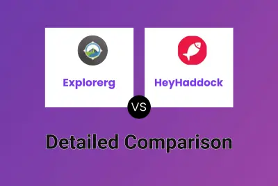 Explorerg vs HeyHaddock Detailed comparison features, price