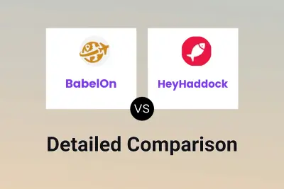 BabelOn vs HeyHaddock Detailed comparison features, price