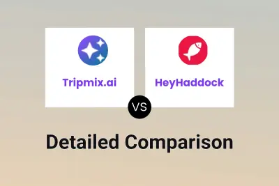 Tripmix.ai vs HeyHaddock Detailed comparison features, price