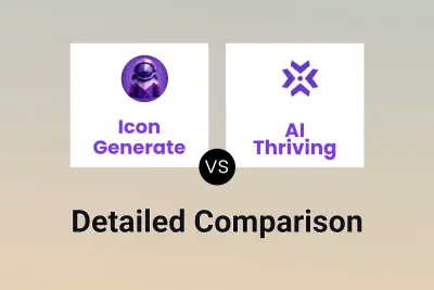 Icon Generate vs AI Thriving Detailed comparison features, price