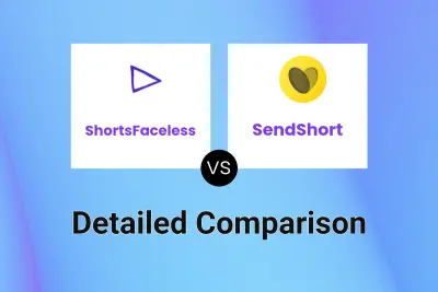 ShortsFaceless vs SendShort Detailed comparison features, price