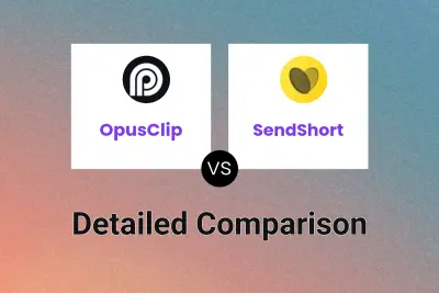 OpusClip vs SendShort Detailed comparison features, price