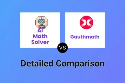 AI Math Solver vs Gauthmath Detailed comparison features, price