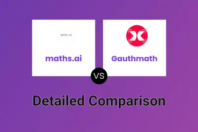 maths.ai vs Gauthmath Detailed comparison features, price