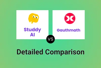 Studdy AI vs Gauthmath Detailed comparison features, price