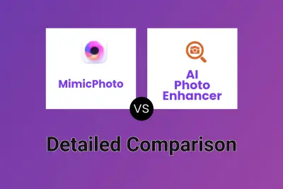 MimicPhoto vs AI Photo Enhancer Detailed comparison features, price