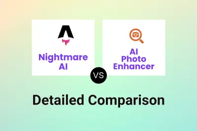 Nightmare AI vs AI Photo Enhancer Detailed comparison features, price