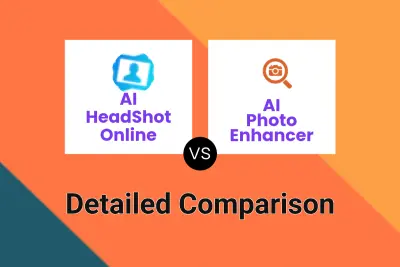 AI HeadShot Online vs AI Photo Enhancer Detailed comparison features, price