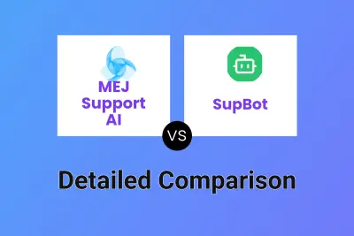 MEJ Support AI vs SupBot Detailed comparison features, price