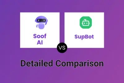 Soof AI vs SupBot Detailed comparison features, price