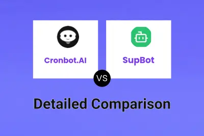 Cronbot.AI vs SupBot Detailed comparison features, price