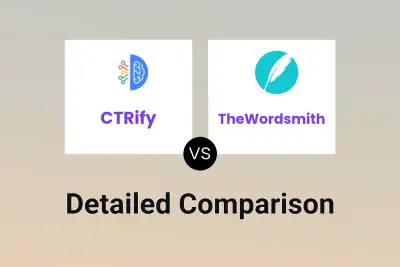 CTRify vs TheWordsmith Detailed comparison features, price