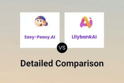 Easy-Peasy.AI vs LilybankAI Detailed comparison features, price