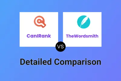 CanIRank vs TheWordsmith Detailed comparison features, price