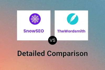 SnowSEO vs TheWordsmith Detailed comparison features, price