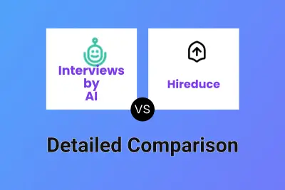 Interviews by AI vs Hireduce Detailed comparison features, price