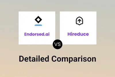 Endorsed.ai vs Hireduce Detailed comparison features, price