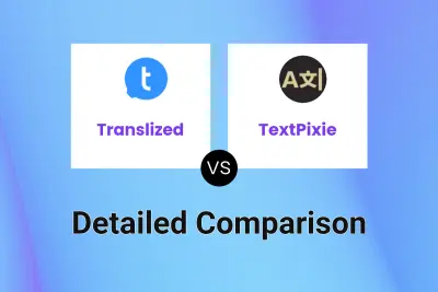 Translized vs TextPixie Detailed comparison features, price