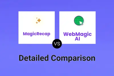 MagicRecap vs WebMagic AI Detailed comparison features, price