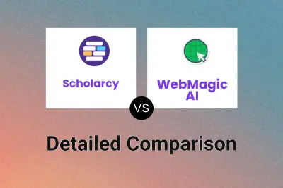 Scholarcy vs WebMagic AI Detailed comparison features, price