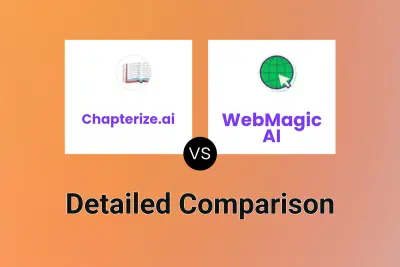 Chapterize.ai vs WebMagic AI Detailed comparison features, price