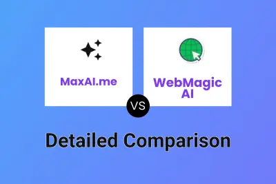 MaxAI.me vs WebMagic AI Detailed comparison features, price