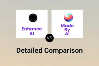 Enhance AI vs Made By AI Detailed comparison features, price