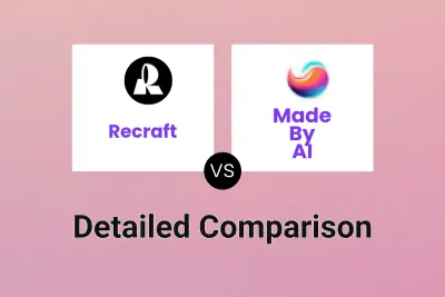 Recraft vs Made By AI Detailed comparison features, price