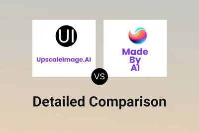 UpscaleImage.AI vs Made By AI Detailed comparison features, price